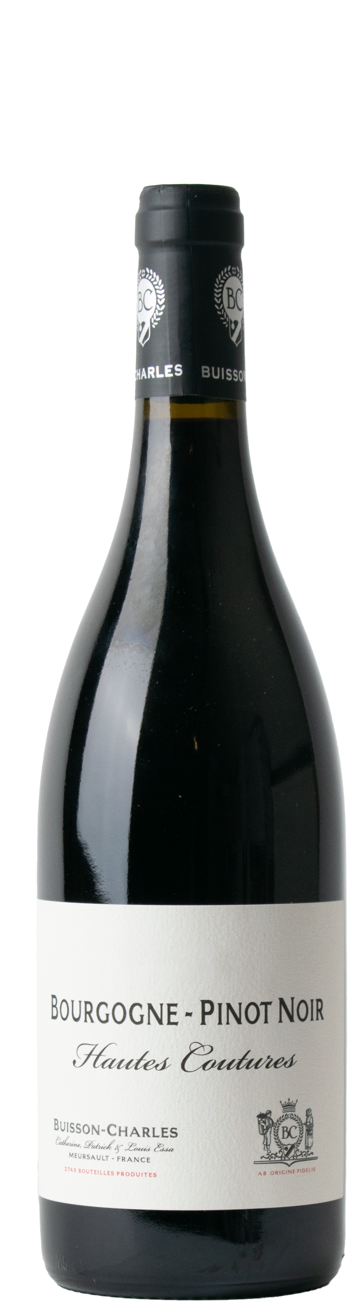 Bourgogne Pinot Noir 2020 Hautes Coutures