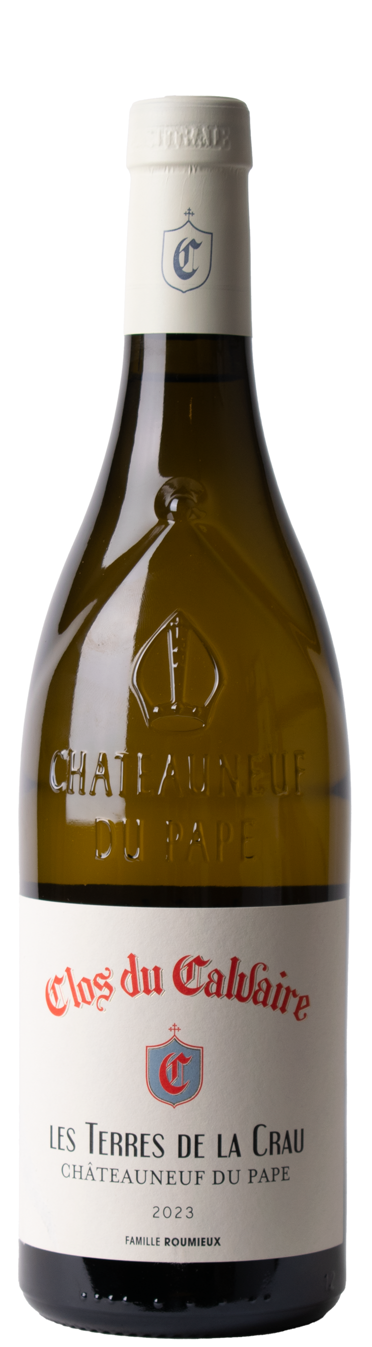 Châteauneuf du Pape blanc 2023 les terres de la Crau