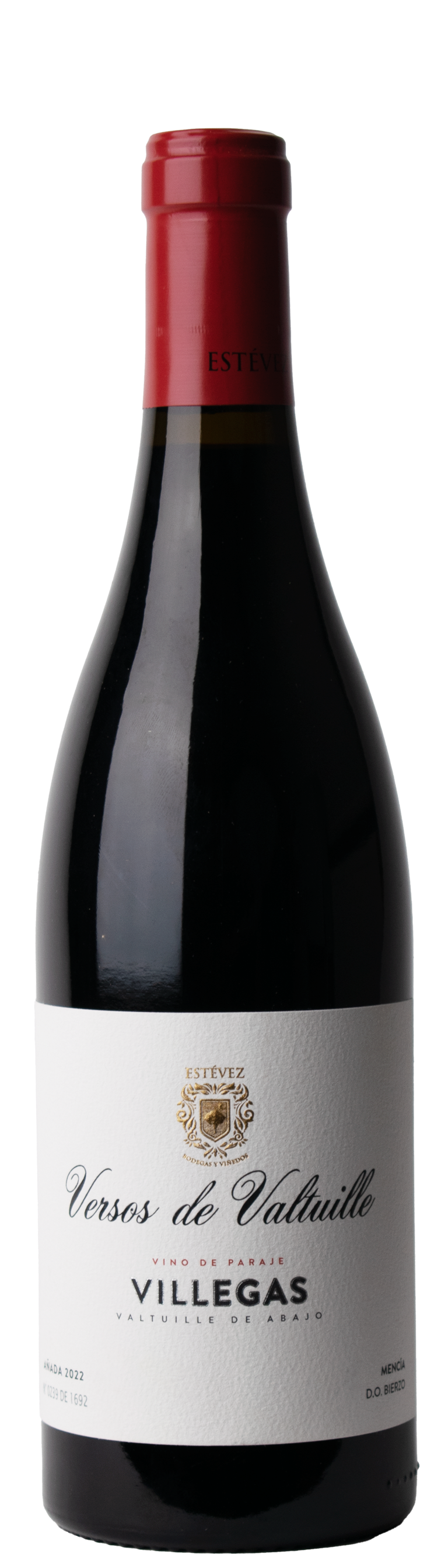 DO Bierzo Versos de Valtuille Paraje Villegas 2022