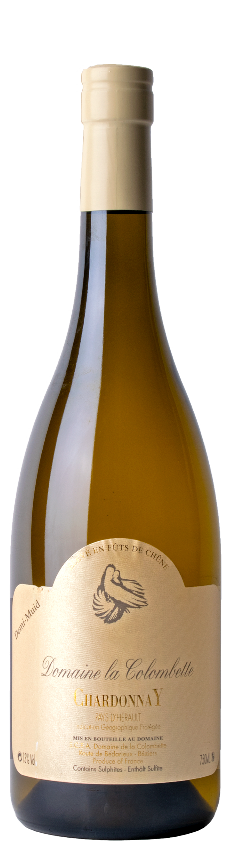 IGP Pays d'Hérault 2023 Chardonnay Demi Muid
