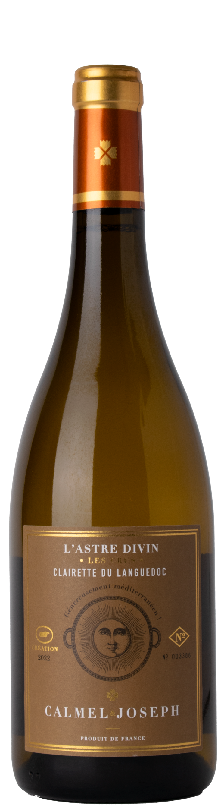Clairette du Languedoc 2022 l'astre divin