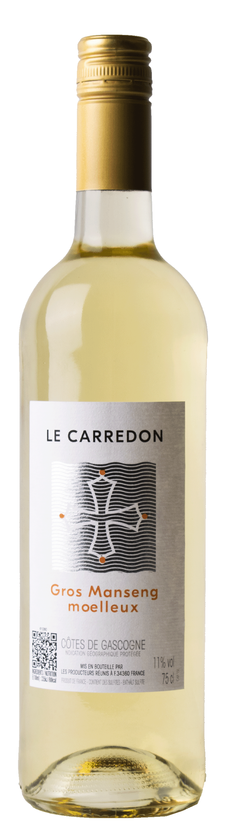 IGP Côtes de Gascogne 2025 Carredon Moëlleux