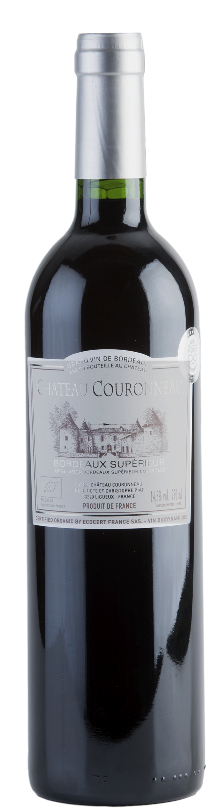 Bordeaux Supérieur 2021 Château Couronneau 0.375L