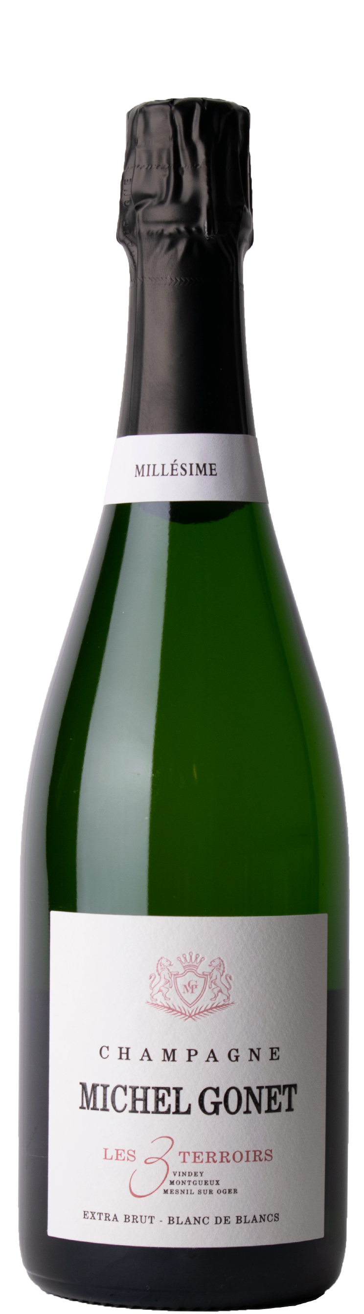 Champagne Blanc de Blancs Les 3 Terroirs 2019